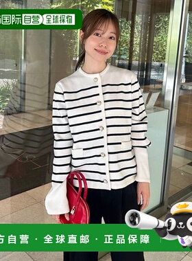 1h可退 日本直邮Mila Owen 女装 短款针织开衫外套 09WNJ254400