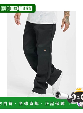 日本直邮Dickies迪凯斯男士工装裤裤腿宽深蓝色舒适85283潮流宽松