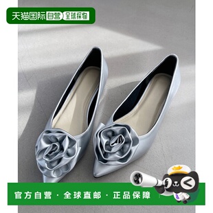 1h可退 日本直邮Heather 女士玫瑰立体装饰平底单鞋 133233 13323