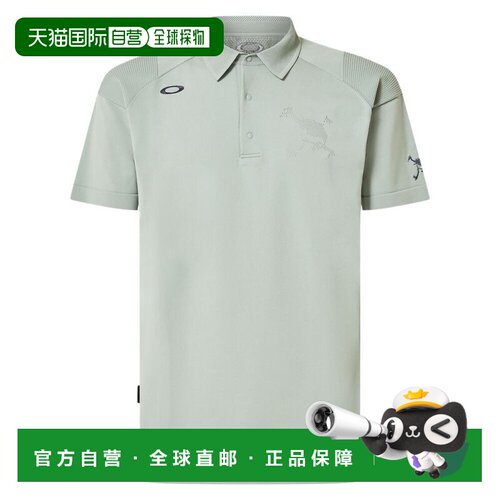 日本直邮Oakley 欧克利男士高尔夫服装吸汗速干骷髅利姆伯毛衣短P