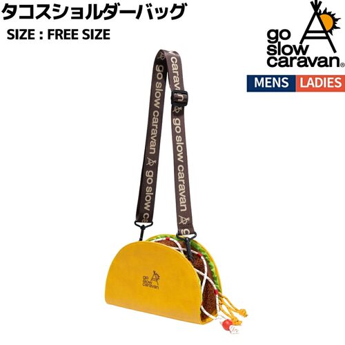 日本直邮Go Slow Caravan Tacos 单肩包 - 休闲包单肩包 368101