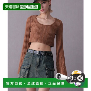 1h可退 日本直邮Ulysses 女士贝尔特配 cargo 迷你牛仔裙 DDS25S2