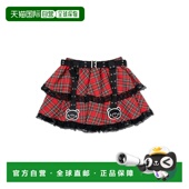 日本直邮日潮 暗灰色腰带裙半身裙a字裙 大码 ACDC RAG