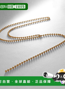 1h可退 日本直邮COCOSHNIK 女士银色球链滑环项链 GP SV925 材质