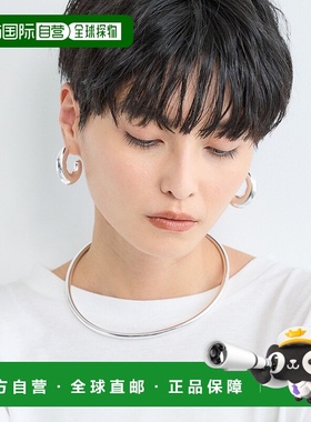 1h可退 日本直邮BARNYARDSTORM 女装 窄版金属感项链式颈链 可叠