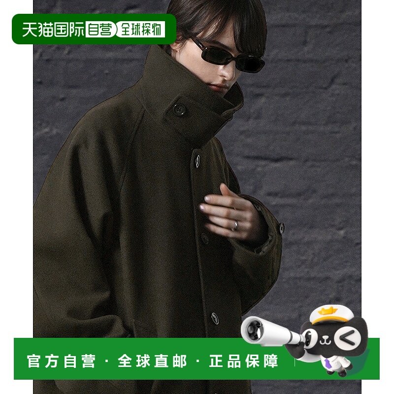 1h可退 日本直邮ENDER PRODUCTS 男女同款宽松长款单排扣大衣 PRc