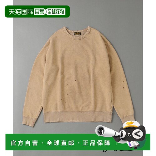 日本直邮J.S.Homestead 男士 全棉做旧工艺长袖卫【付后1h可退】