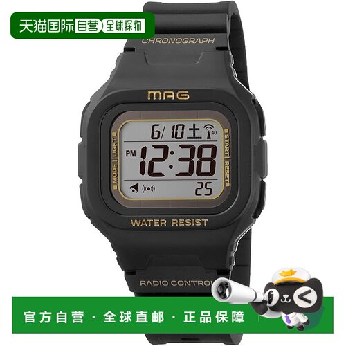 【日本直邮】MAG（饰品）数码手表 MAG 黑色 MW-550A BK2新款