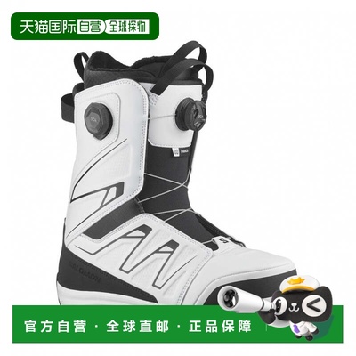 日本直邮Salomon LAUNCH BOA SJ BOA 男士滑雪板靴 L47537900 黑