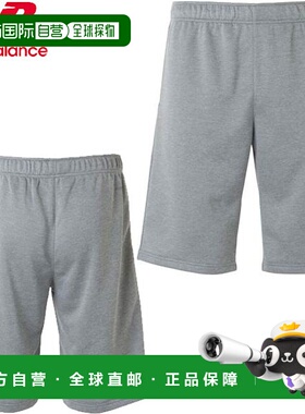 日本直邮New Balance 运动裤 男式 AMS45235-GR 黑色