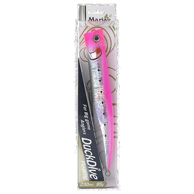 日本直邮Yamaria 诱鸭潜水 F230 B08H 粉红沙丁鱼