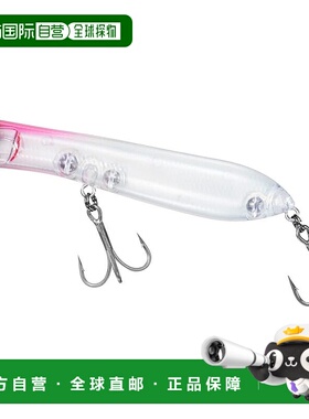 【日本直邮】达亿瓦鲈鱼诱饵 110F 粉红色头透明