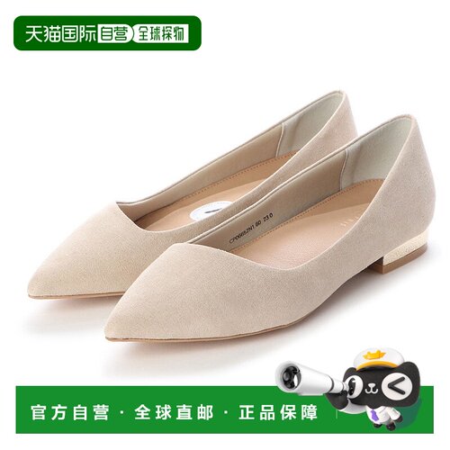 日本直邮RANDA 无压力尖头低跟女鞋 RA041BW11628单鞋一脚蹬