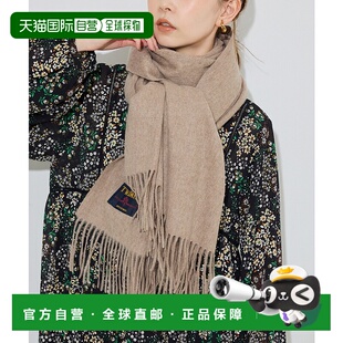 女装 MILL 毛 大判羊毛披肩 2509 1h可退 保暖围巾 日本直邮TWEED