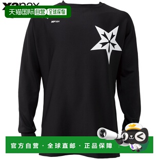 日本直邮XANAX 男女士光滑长袖T恤 棒球服 比赛上衣 长袖 运动服