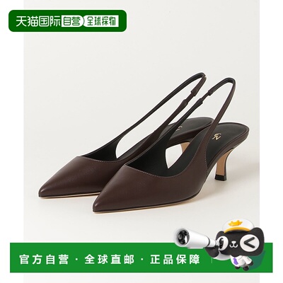1h可退 日本直邮ESTNATION 女士 slingback 鞋 细带低跟鞋 5.5cm