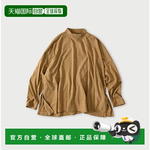 1h可退 天竺面料宽松大开叉圆领T恤 日本直邮45R