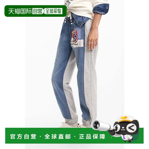 日本直邮Desigual JOGGER MICKEY 牛仔长裤 蓝色