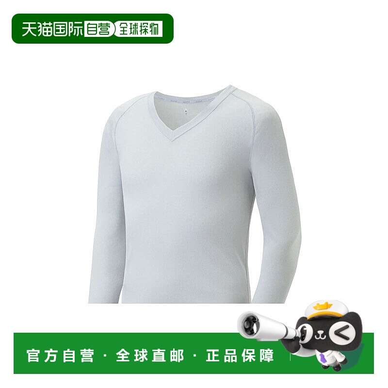 日潮跑腿Montbell蒙贝欧男款衬衫Core Spun V领百搭WT S1107685