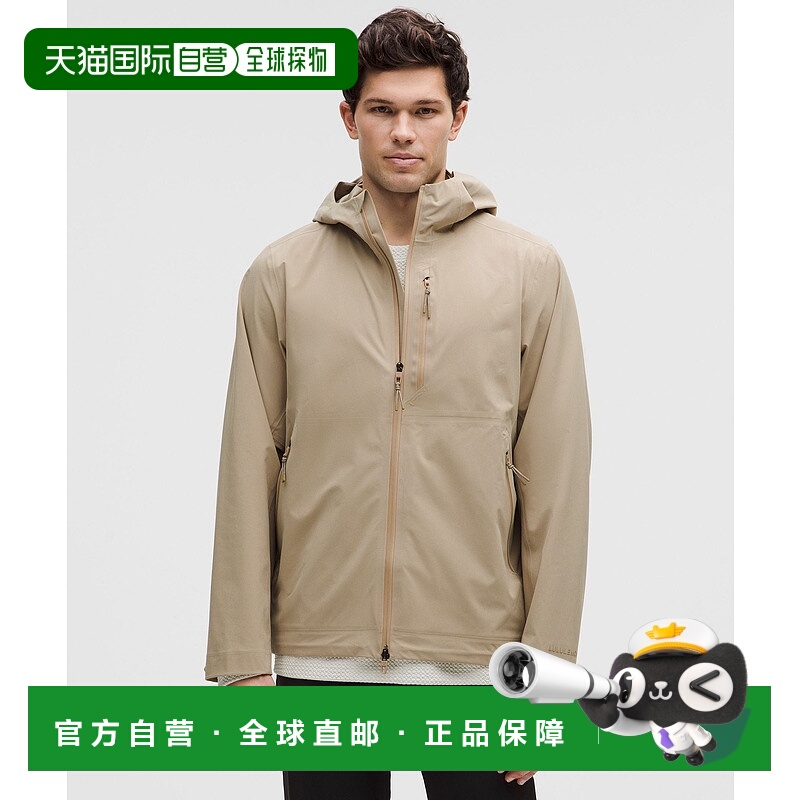 日本直邮 lululemon City to Hike 男士防水夹克 [LM4ARIS]新款