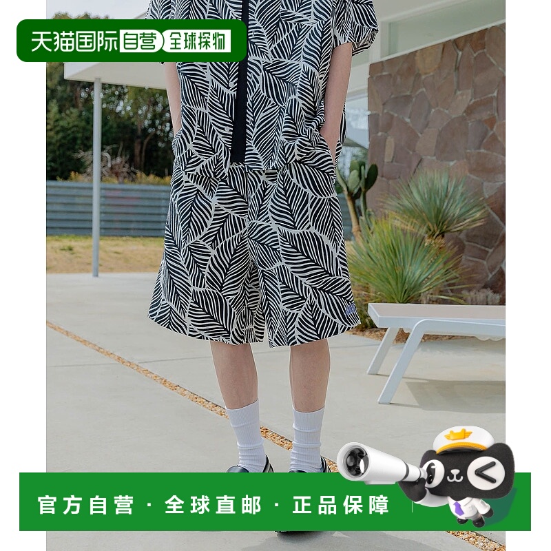 1h可退 日本直邮Anui 男女通用叶子图案套装短裤 494820新款