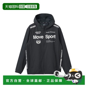 日本直邮DESCENTE-AIRY TRANSFER 轻盈保暖正品徽标全拉链连帽衫