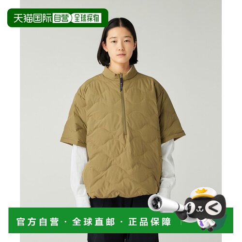 日本直邮Snow Peak 无缝绗缝羽绒套头衫