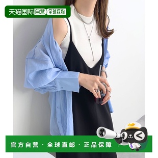 【日本直邮】KOBE LETTUCE 吊带背心连衣裙 [E2802] (黑色)