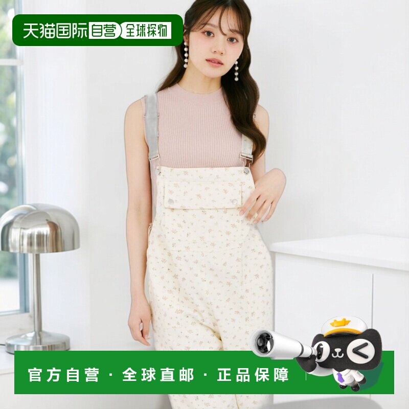 日本直邮tocco closet 女装 小碎花 女士 背带连体裤 285207574