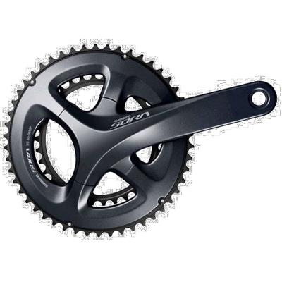 【日本直邮】Shimano禧玛诺牙盘耐高温黑色耐用FC-R3000 170mm