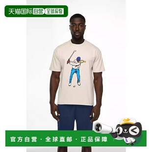 全棉宽松T恤 Golf男装 前后标志性logo设 日本直邮Eastside 1h可退