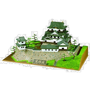 【日本直邮】童友社 1/280日本名城 国宝彦根城 豪华版 模型 DX5