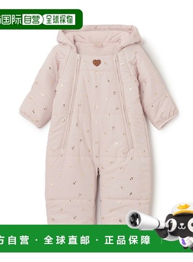 日本直邮Petit Main 樱桃印花两穿连体裤