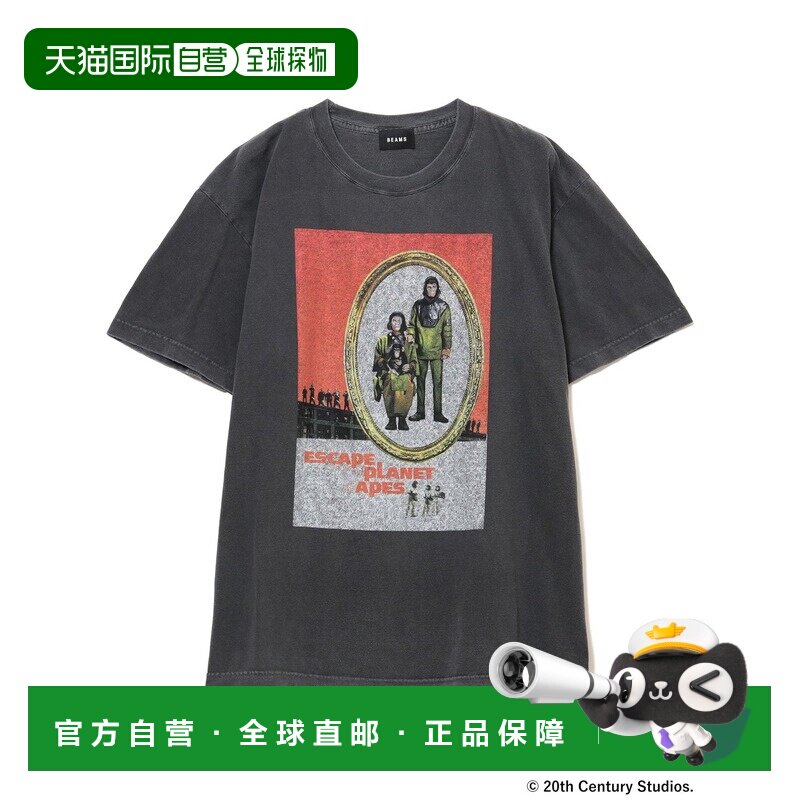 日本直邮GOOD ROCK SPEED 男女同款 《猩球崛起》电影联名复古风T