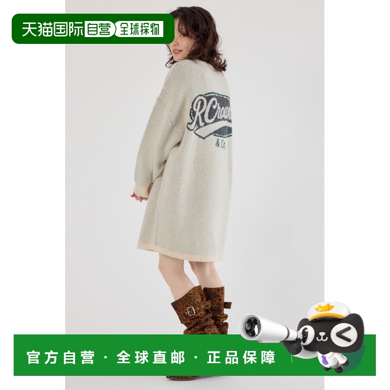 1h可退 日本直邮RODEO CROWNS WIDE BOWL 女装 宽松罗纹针织连衣