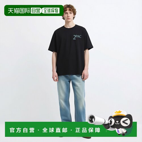 日本直邮FREAK'S STORE 男装 2PAC联名后印纯棉T恤 1026248902676