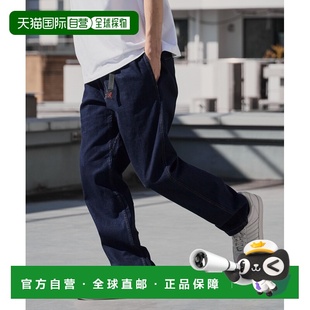 付款1h内可退 日本直邮Gramicci男女同款弹力水洗直筒牛仔裤 带织