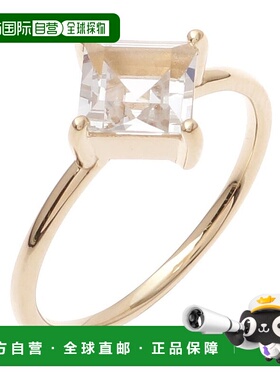日潮跑腿COCOSHNIK K10 彩色宝石（白色托帕石）方形切割戒指 405