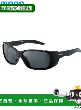 日本直邮Shimano 偏光眼镜 钓鱼眼镜 01 哑光黑/烟熏色 UJ-032Y