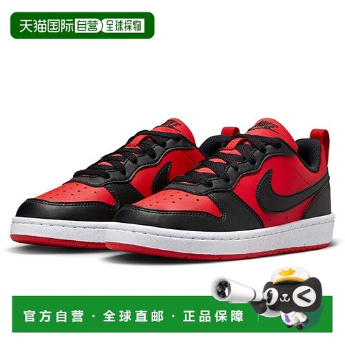 日本直邮NIKE Courtborough LOW Recraft GS 系带鞋 22.5-25.0cm