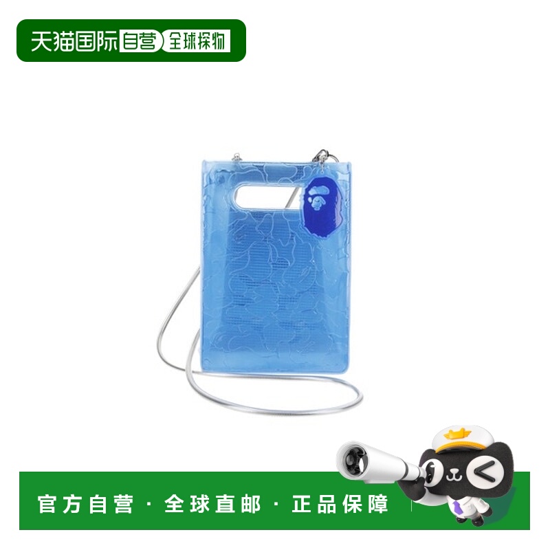 日本直邮【日本直邮】A BATHING APE猿人头男女同款单肩包1I72-18