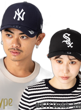日本直邮New Era NEW ERA 9FIFTY 弹力按扣男女帽子美国职业棒球