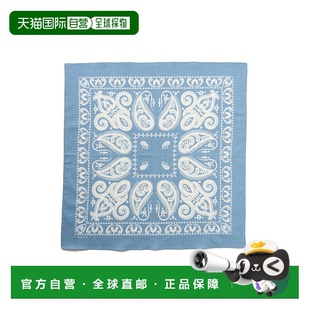 佩斯利印花十字纹纯棉方巾 1h可退 男士 PLUS 38470 日本直邮BEAMS
