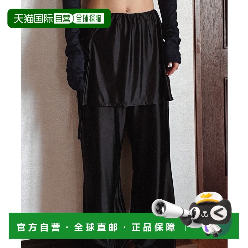 1h可退 日本直邮INTER FACTORY 女士拼接半裙运动裤 IMTOY251001