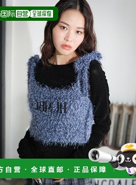 1h可退 日本直邮PAGEBOYLIM 女士毛绒针织吊带套装 206232