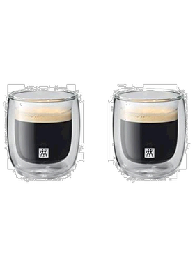 【日本直邮】双立人 咖啡杯 二重构造 耐热 80ml 2pcs 39500-075