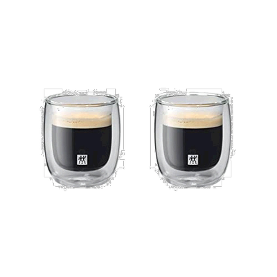 【日本直邮】双立人 咖啡杯 二重构造 耐热 80ml 2pcs 39500-075