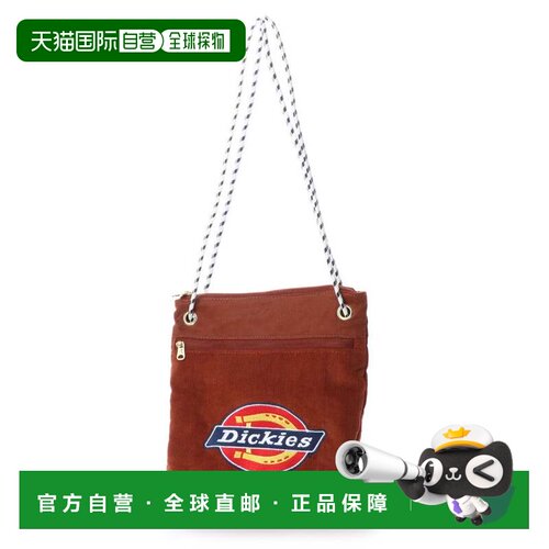 日本直邮ROOTOTE Dickies 帆布斜挎包 2Way 砖红色 B4941单肩包