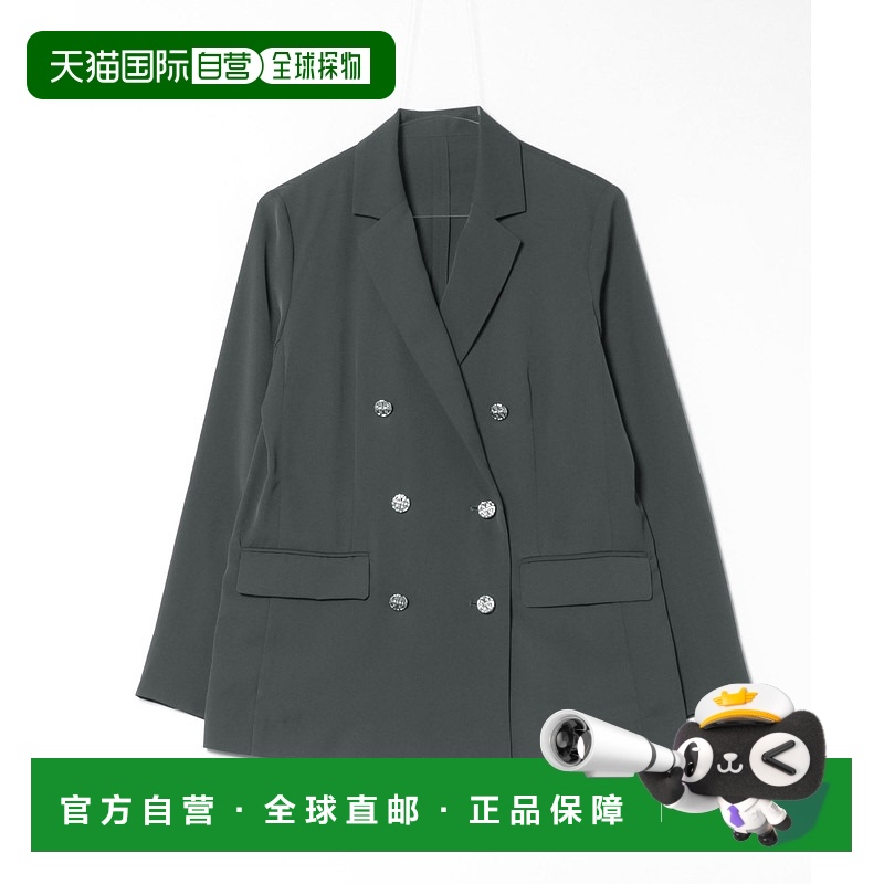 1h可退 日本直邮12Twelve Agenda女装可机洗斜纹剪裁外套 6101265