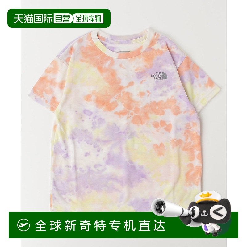 1h可退 日本直郵THE NORTH FACE 兒童噴染半袖T恤 NF NTJ32579??S